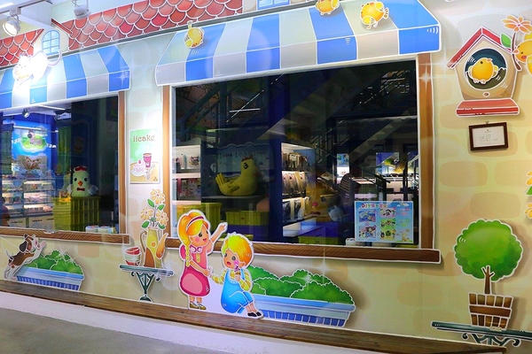 iicake蛋糕毛巾咖啡館:【雲林景點】虎尾iicake雲林蛋糕毛巾咖啡館/動物蛋糕毛巾樂園/地中海希臘風/親子遊樂好去處/毛巾DIY/毛巾美術館/熱氣球拍照/咖啡蛋糕冰淇淋輕食館/拜巾專車