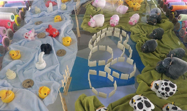 iicake蛋糕毛巾咖啡館:【雲林景點】虎尾iicake雲林蛋糕毛巾咖啡館/動物蛋糕毛巾樂園/地中海希臘風/親子遊樂好去處/毛巾DIY/毛巾美術館/熱氣球拍照/咖啡蛋糕冰淇淋輕食館/拜巾專車