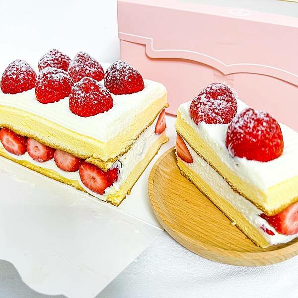 (台北士林美食)宣原蛋糕 台北甜點蛋糕推薦 一年一度草莓季限定推出 秒速下訂排隊美食 草莓大又飽滿香甜美味 蛋糕簡單的美好