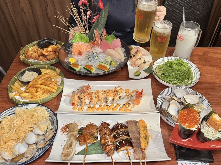 狗一下｜公館商圈高CP值深夜居酒屋。平價串燒菜單超過上百種品項，小資族、學生黨必收 – 艾瑞絲的吃貨日常