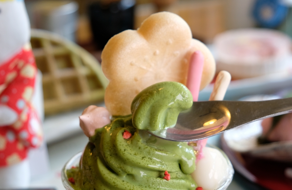 [台南]北區 季節櫻花限定 明森宇治抹茶勝利店 巷弄裡的京都抹茶饗宴滿足少女心