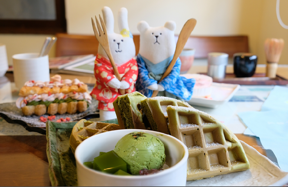 [台南]北區 季節櫻花限定 明森宇治抹茶勝利店 巷弄裡的京都抹茶饗宴滿足少女心