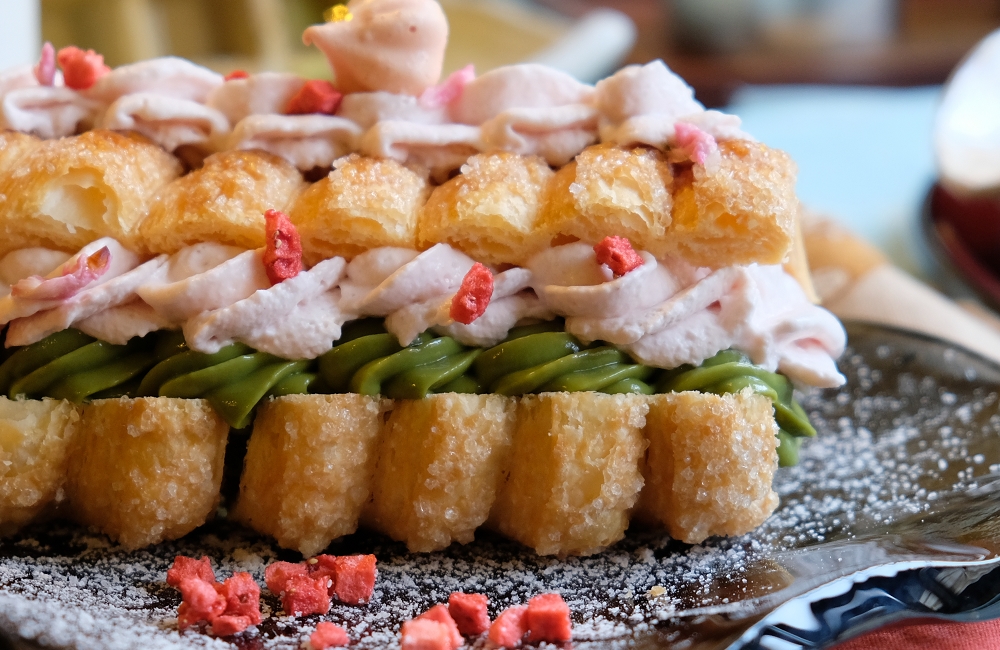 [台南]北區 季節櫻花限定 明森宇治抹茶勝利店 巷弄裡的京都抹茶饗宴滿足少女心