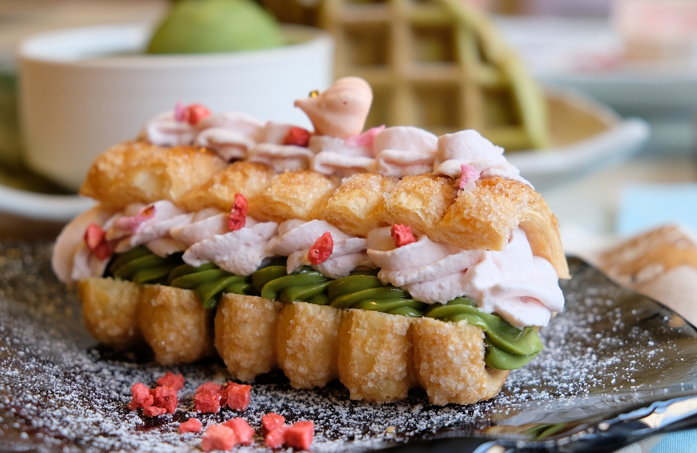 [台南]北區 季節櫻花限定 明森宇治抹茶勝利店 巷弄裡的京都抹茶饗宴滿足少女心