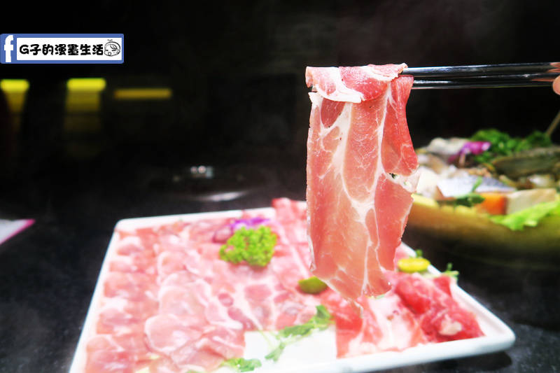 天鍋宴 肉品-梅花豬肉(台灣黑豬肉)