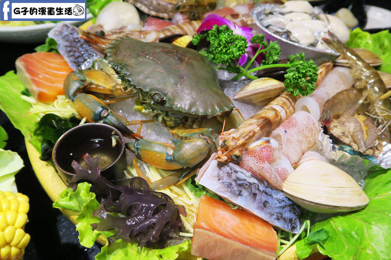 天鍋宴 天母店 台北火鍋 鮭魚 鱸魚片都很大片