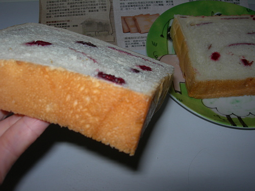 17號穀倉-天然手工吐司坊*湯種玫瑰蔓越莓吐司*來呷ㄆㄤˋ囉!!!