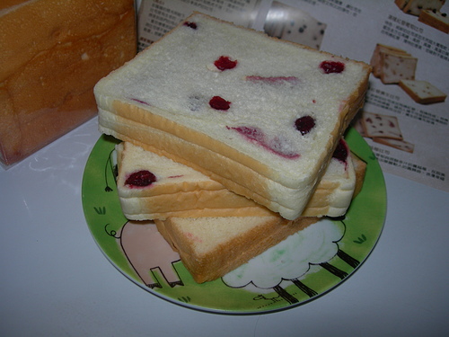 17號穀倉-天然手工吐司坊*湯種玫瑰蔓越莓吐司*來呷ㄆㄤˋ囉!!!