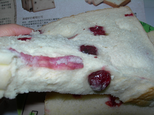 17號穀倉-天然手工吐司坊*湯種玫瑰蔓越莓吐司*來呷ㄆㄤˋ囉!!!