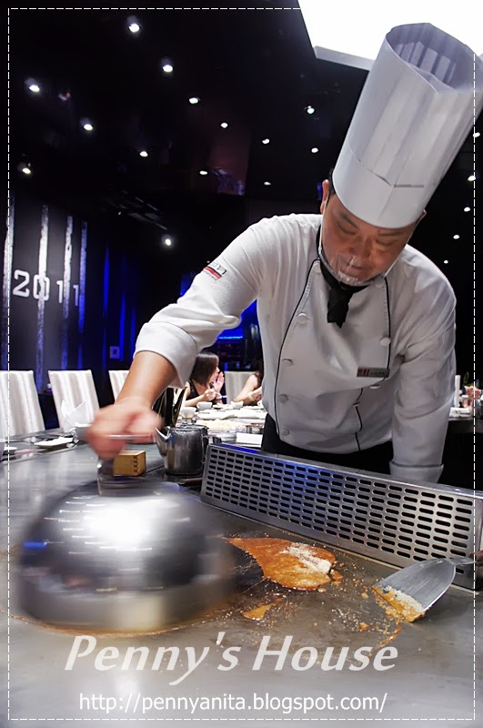 【台北餐廳】2011精緻鐵板燒料理 - 低調奢華,還有美人魚小提琴演奏,這家餐廳,不只有美好的味覺,更有極緻的聽覺與視覺饗宴!(下)