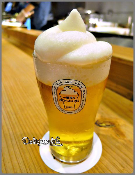 KIRIN一番榨生啤酒冰沙170