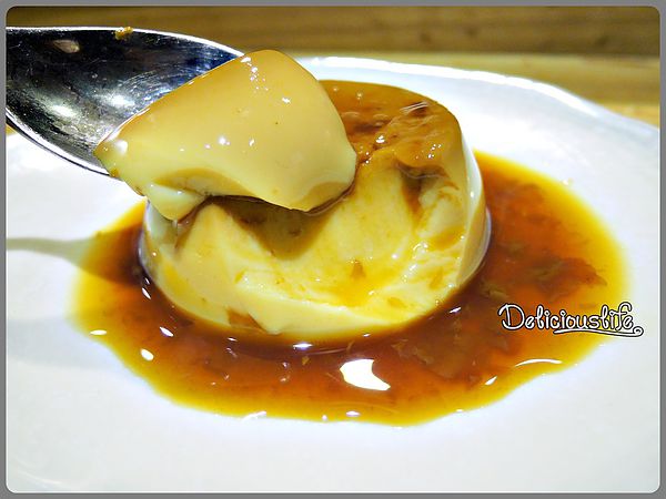 手工土雞蛋布丁1