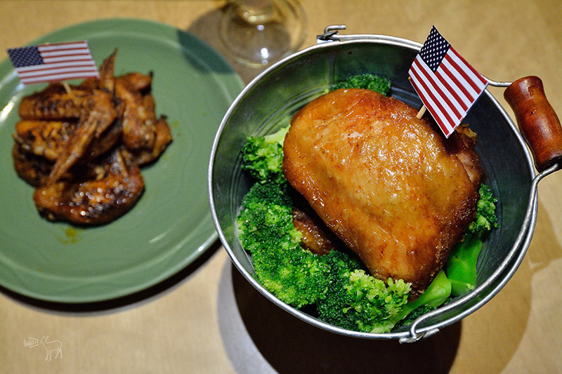 台北東區 Route 66美式餐廳:美式炸雞桶,捷運忠孝敦化站