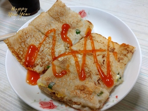 阿公阿婆蛋餅 ︳早起的動力-台南巷弄裡的手作厚蛋餅 招牌瓜仔肉蛋餅 點一份就超有飽足感