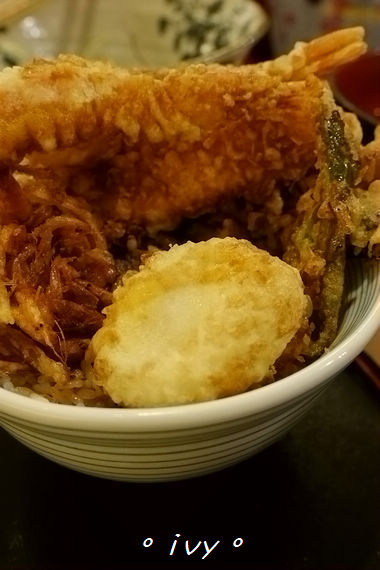 天吉屋(巨城店):♡ 新竹食 ♡ 天吉屋 。二訪好吃的天丼
