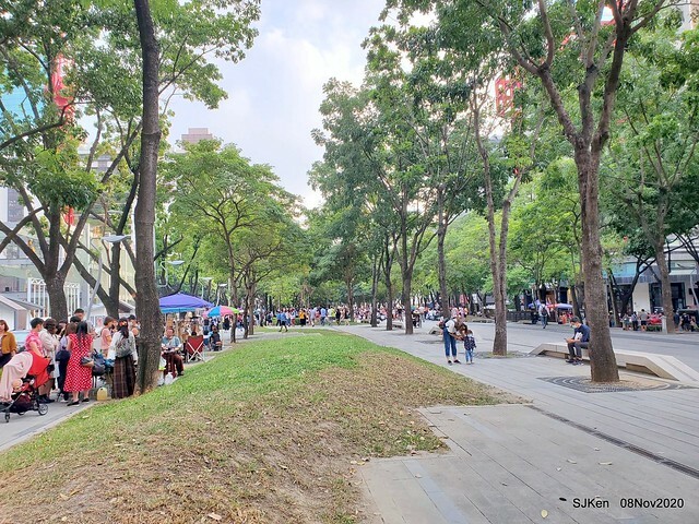 Taichung city plaza park , Taichung, Middle Taiwan, SJKen, Nov 8, 2020.
