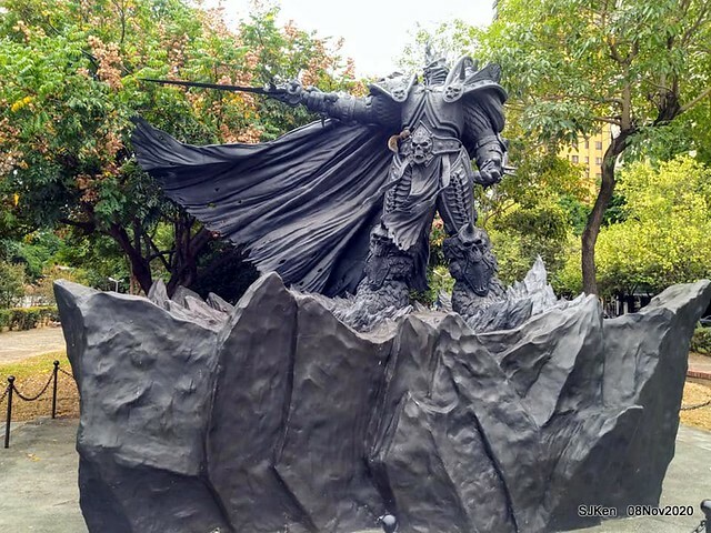 Taichung city plaza park , Taichung, Middle Taiwan, SJKen, Nov 8, 2020.