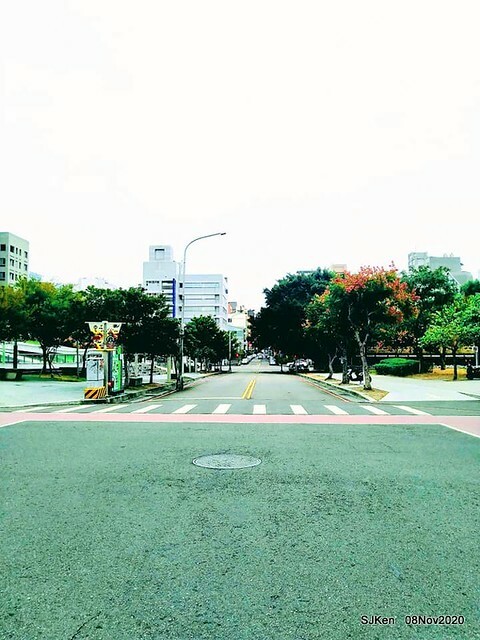 Taichung city plaza park , Taichung, Middle Taiwan, SJKen, Nov 8, 2020.