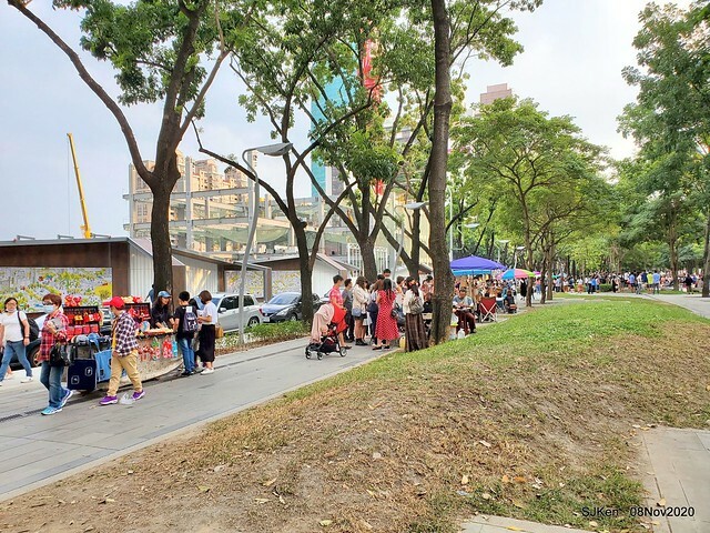 Taichung city plaza park , Taichung, Middle Taiwan, SJKen, Nov 8, 2020.