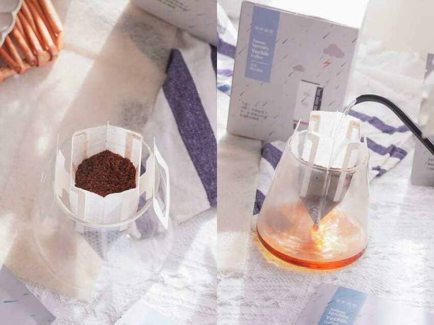 空中的魚乳酪蛋糕 |日月潭伴手禮推薦，每口都能嚐到阿薩姆紅茶完美香氣，搭配精品咖啡幸福到升天！ - 艾薇覓食趣