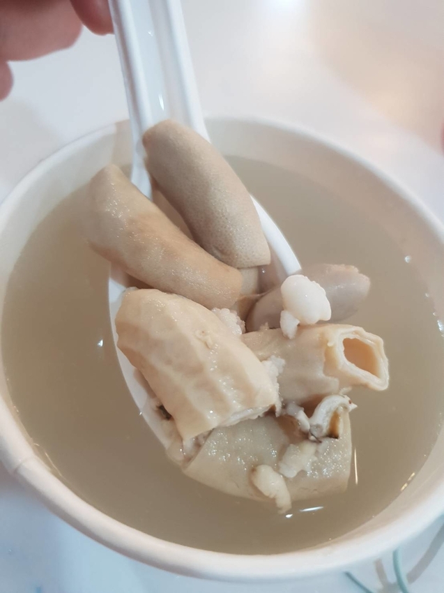 【台北.文山區】寶島肉圓。可以選擇蒸或炸的肉圓。芋頭香氣十足+傳統竹筍肉口味兩款都很棒