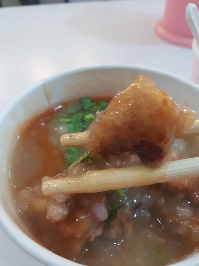 【台北.文山區】寶島肉圓。可以選擇蒸或炸的肉圓。芋頭香氣十足+傳統竹筍肉口味兩款都很棒