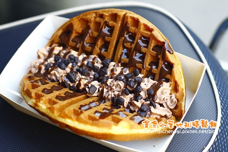 【食。體驗】GO台南。品嚐幸福的甜食,Gold House 金色小屋比利時創意鬆餅