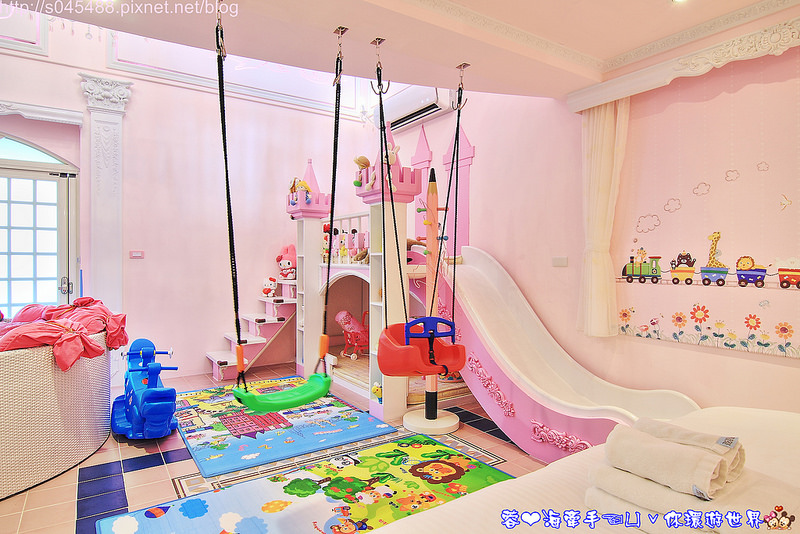 【宜蘭▍溜滑梯親子民宿】聖荷緹渡假城堡♥民宿主人電話應接不暇!歐式城堡,是爸媽們不容錯過的溜滑梯親子民宿