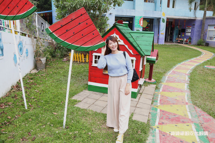 新竹旅遊景點推薦西瓜莊園!巨型西瓜桌椅在北埔,10個新竹網美必拍IG打卡熱門點