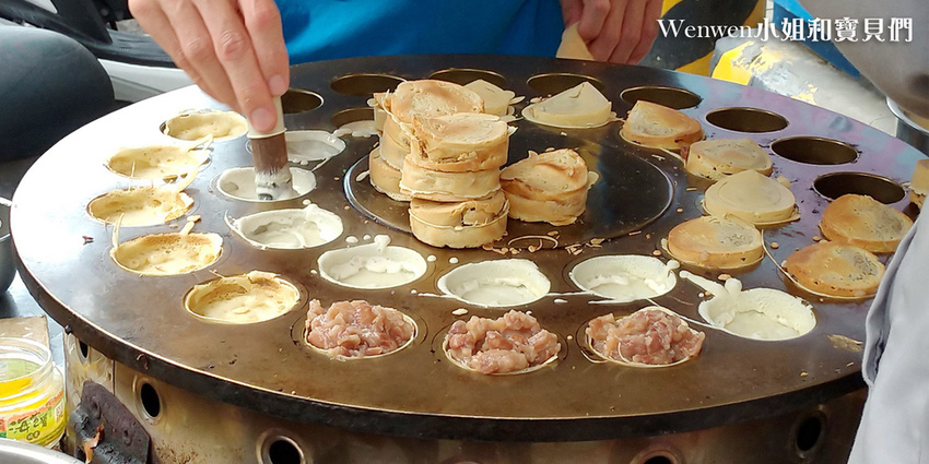 台北石牌自強市場5元車輪餅 無名車輪餅 (4).jpg