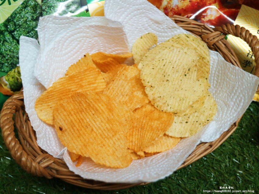 【聯華食品】卡廸那波浪洋芋片新品『和風海苔山葵口味、香烤雞汁口味』居家防疫必屯零食~