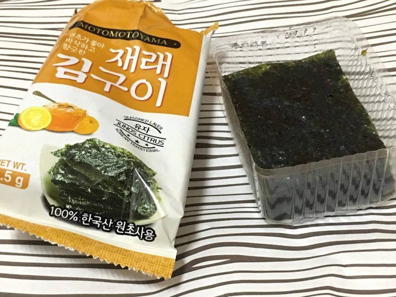 分享追劇.野餐的小零食~MOTOMOTOYAMA朝鮮檸檬玫瑰鹽風味/柚香風味海苔!