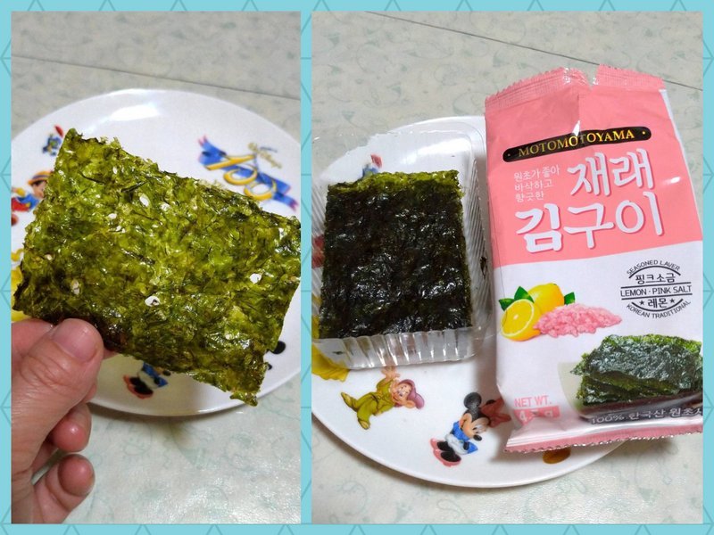 分享追劇.野餐的小零食~MOTOMOTOYAMA朝鮮檸檬玫瑰鹽風味/柚香風味海苔!