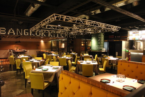 曼谷廚房泰式時尚料理--舞台的表現空間