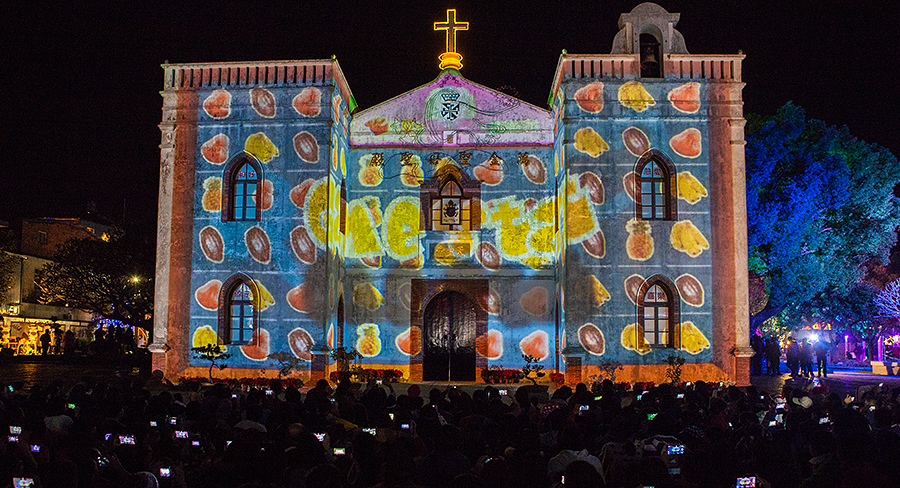 |遊|屏東萬巒 萬金聖誕季-聖誕光雕教堂 萬金聖母聖殿