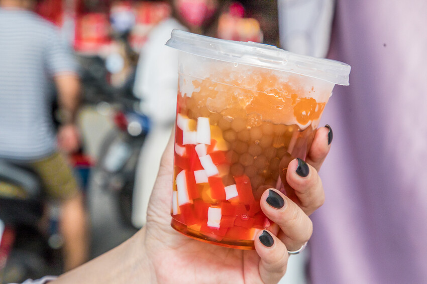 台中清水排隊名店！樹下阿婆粉圓冰30元古早味，梅子粉圓冰超清涼解渴。