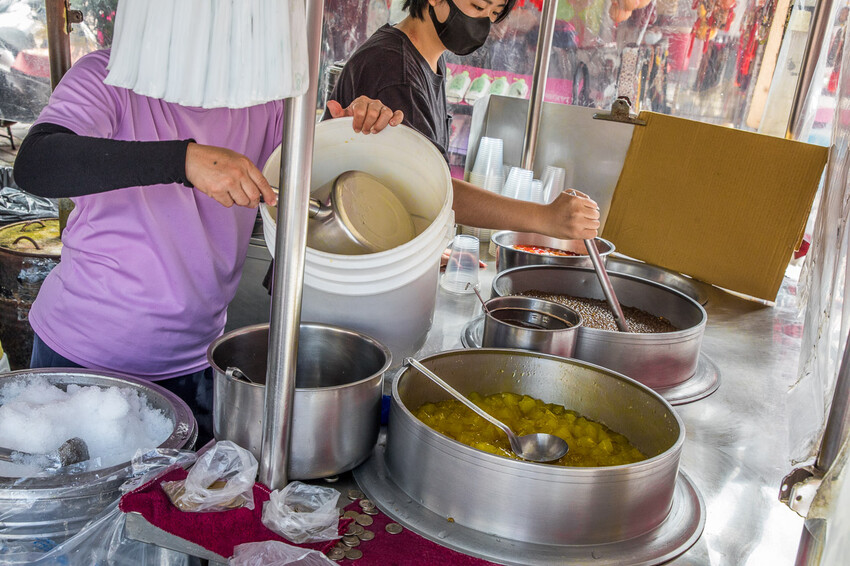 台中清水排隊名店！樹下阿婆粉圓冰30元古早味，梅子粉圓冰超清涼解渴。