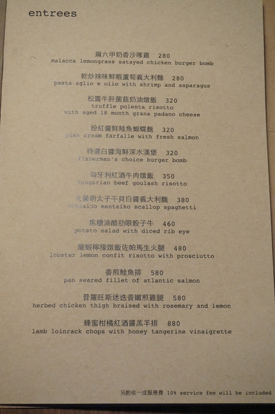 Sublime Urban Bistro & Bar：[食*台北]Sublime Urban Bistro & Bar酒吧美式裝潢餐廳