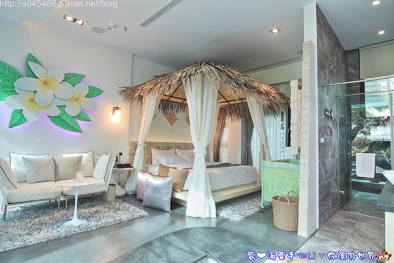 【宿▍宜蘭】水岸楓林民宿♥讓人置身於國外，南洋峇里島渡假風的浪漫享受