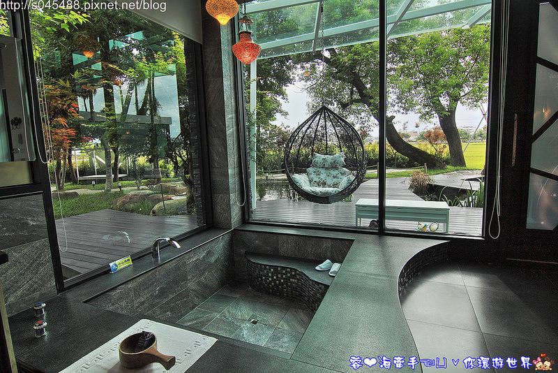 【宿▍宜蘭】水岸楓林民宿♥讓人置身於國外，南洋峇里島渡假風的浪漫享受