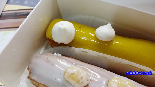 忠孝新生站。閃電泡芙。1789 Café by Cyrille Courant。必點焦糖鹹奶油閃電泡芙。絕對讓你念念不忘呀!