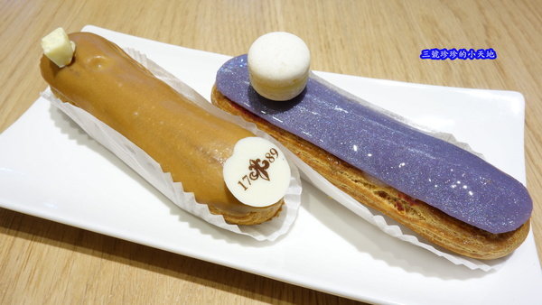 忠孝新生站。閃電泡芙。1789 Café by Cyrille Courant。必點焦糖鹹奶油閃電泡芙。絕對讓你念念不忘呀!