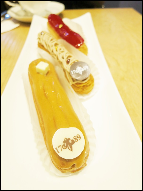 [ 忠孝新生站、仁愛新生路口美食下午茶 ] 1789 Café, by Cyrille Courant～絢麗又美味的閃電泡芙，還有帥哥甜點師傅