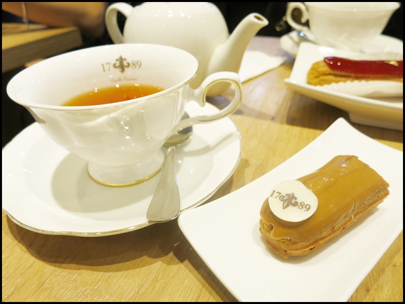 [ 忠孝新生站、仁愛新生路口美食下午茶 ] 1789 Café, by Cyrille Courant～絢麗又美味的閃電泡芙，還有帥哥甜點師傅