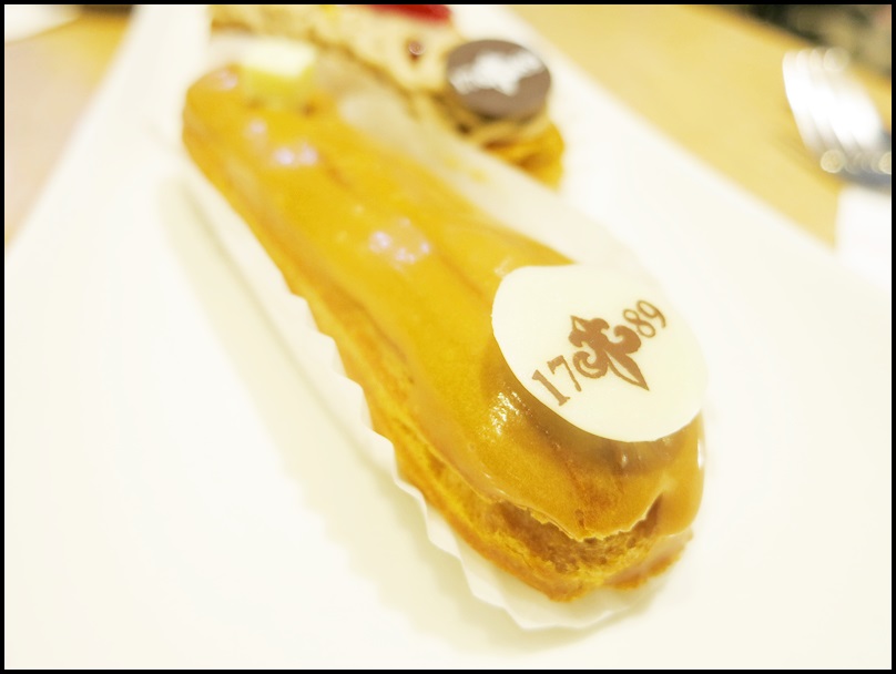 [ 忠孝新生站、仁愛新生路口美食下午茶 ] 1789 Café, by Cyrille Courant～絢麗又美味的閃電泡芙，還有帥哥甜點師傅