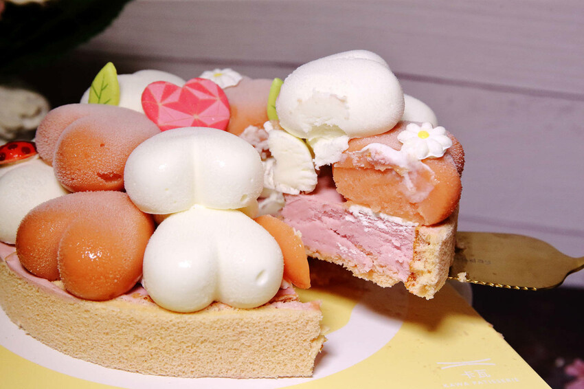 永和冰淇淋蛋糕推薦！卡瓦義式冰淇淋蛋糕，繽紛的水果球，最不一