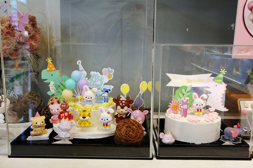 永和冰淇淋蛋糕推薦！卡瓦義式冰淇淋蛋糕，繽紛的水果球，最不一