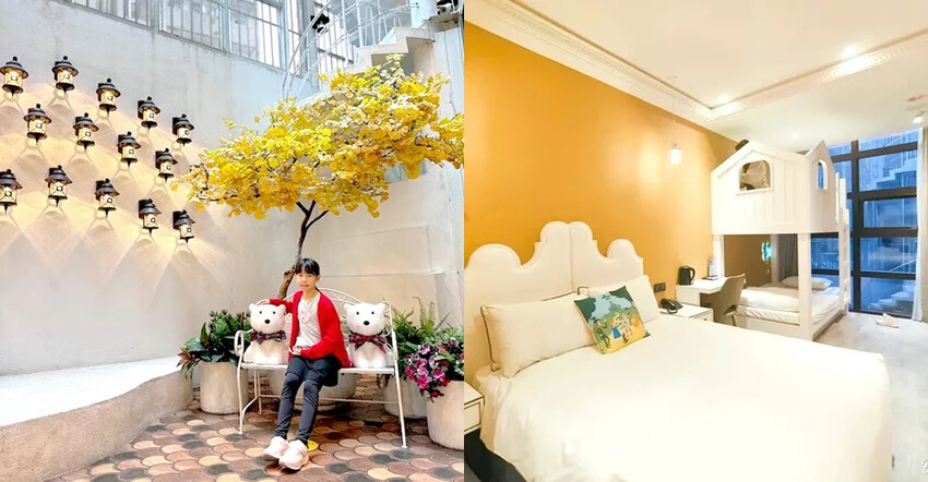 台中市北屯區台中兆品酒店》親子飯店頂樓游泳池、兒童遊樂設施，四人房不到2500元，近中清交流道及中彰快速道路