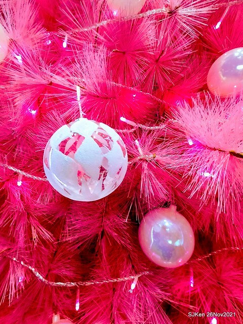 遠東Sogo百貨台北忠孝館聖誕燈飾,Christmas decoration of Far Eastern SOGO department store Chung-Hsiao branch , Taipei, Taiwan, SJKen, Nov 26, 2021.