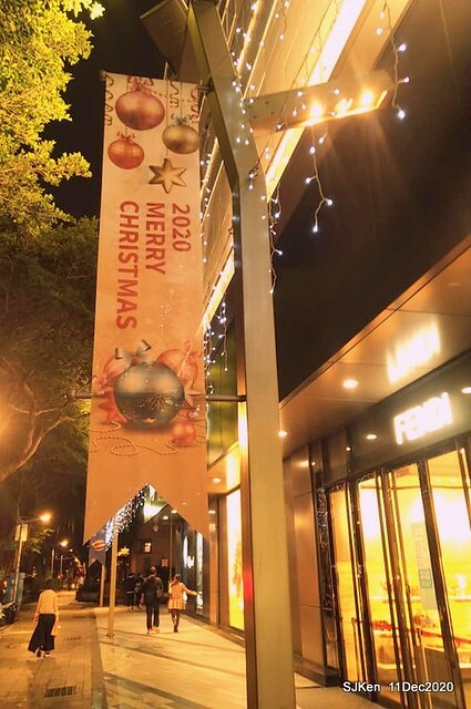 Christmas street decoration of Fareast Sogo department store,Taipei, Taiwan, Nov 30 ~ Dec 16, 2020, SJKen.